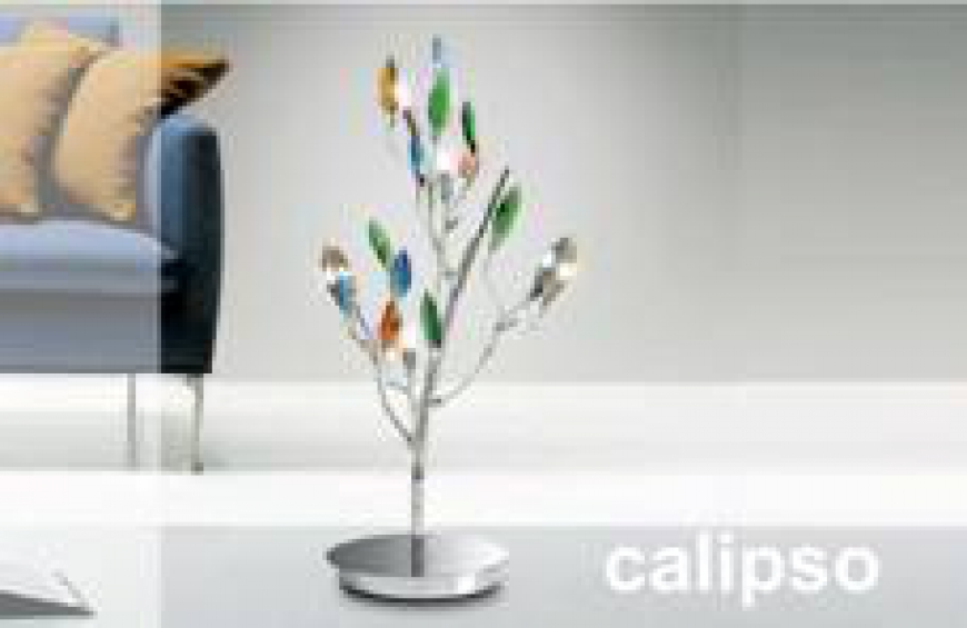 Calipso: a modern crystal light fixture